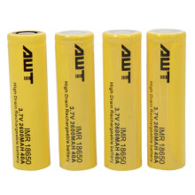 Awt 18650 2600mAh 40A 3.7V Lithium Li Ion Rechargeble Battery